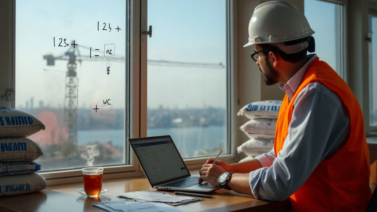 C25 betonda kaç kg çimento var? 1 m³ için çimento miktarı (2025 güncel hesap)