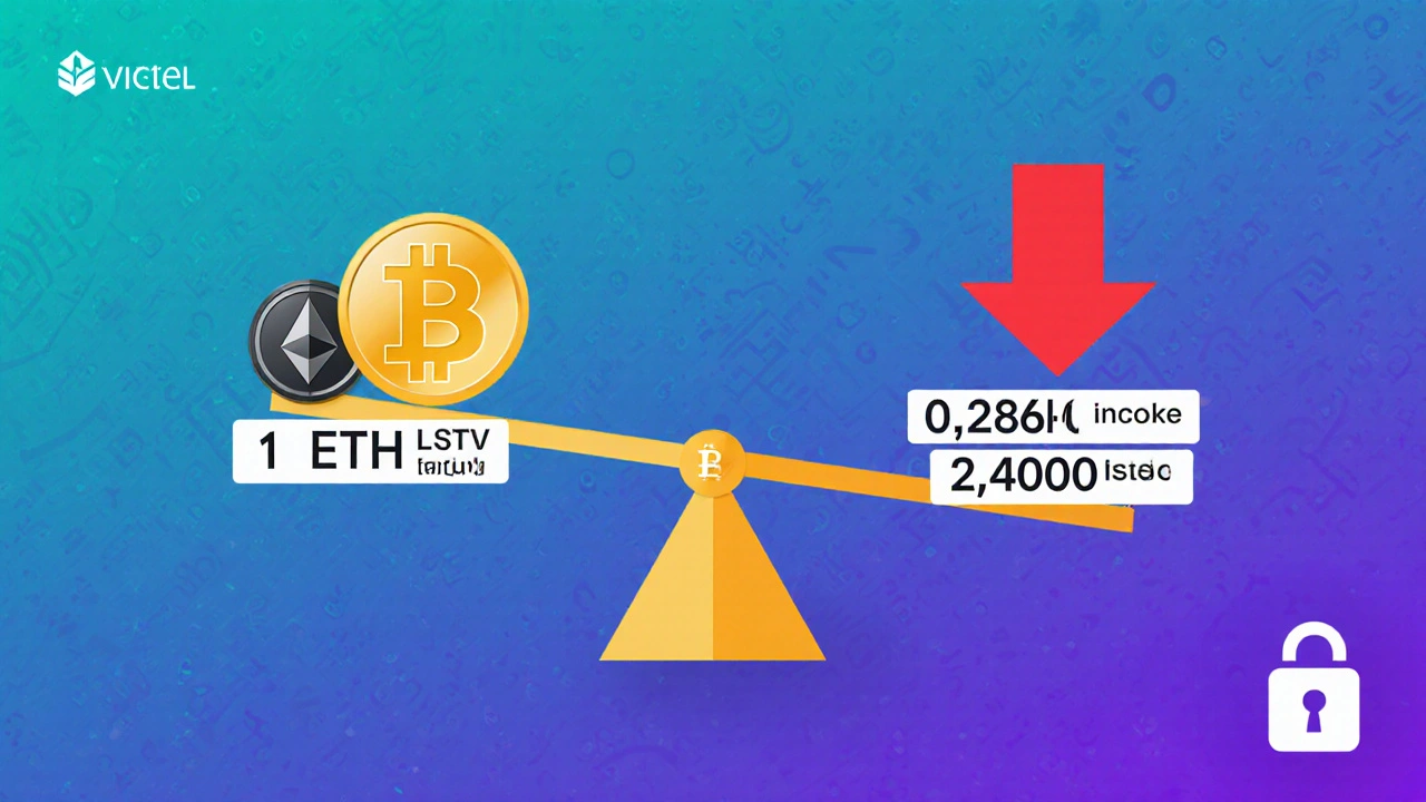 Fiyat dalgalanması sonucu likidite sağlayıcının portföyündeki değer kaybı, orijinal ve yeni miktarlarla karşılaştırılıyor.