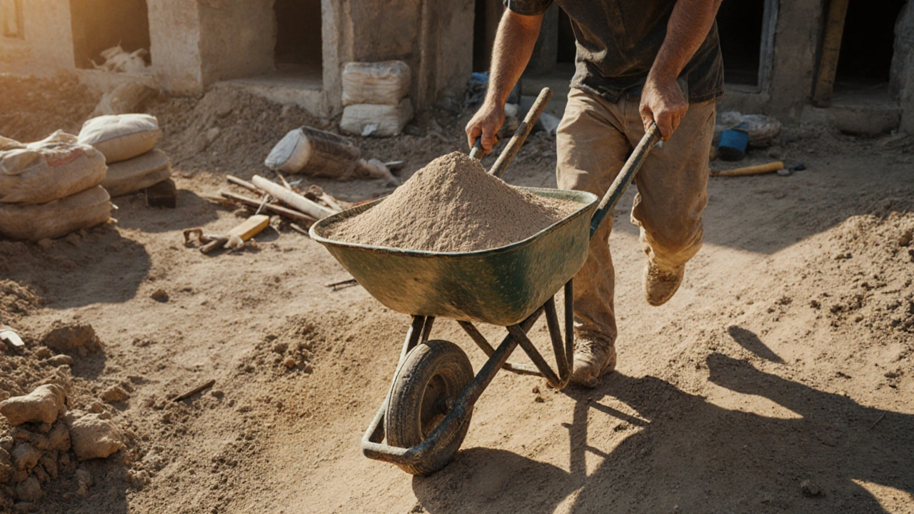 1 El Arabası Kaç m³ Kum Alır? İnşaatta Kum Taşıma Hesaplamaları