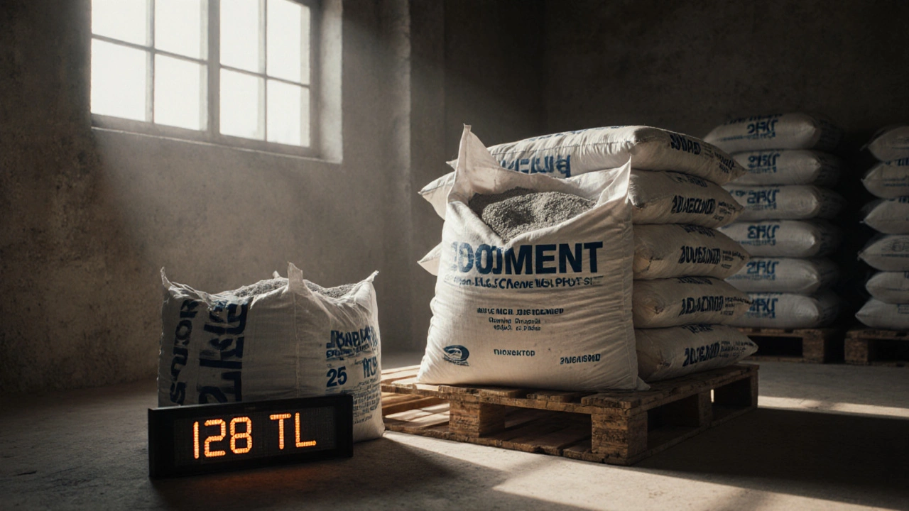 25 kg'lık çimento fiyatları 2025: Online siparişte en güncel fiyatlar