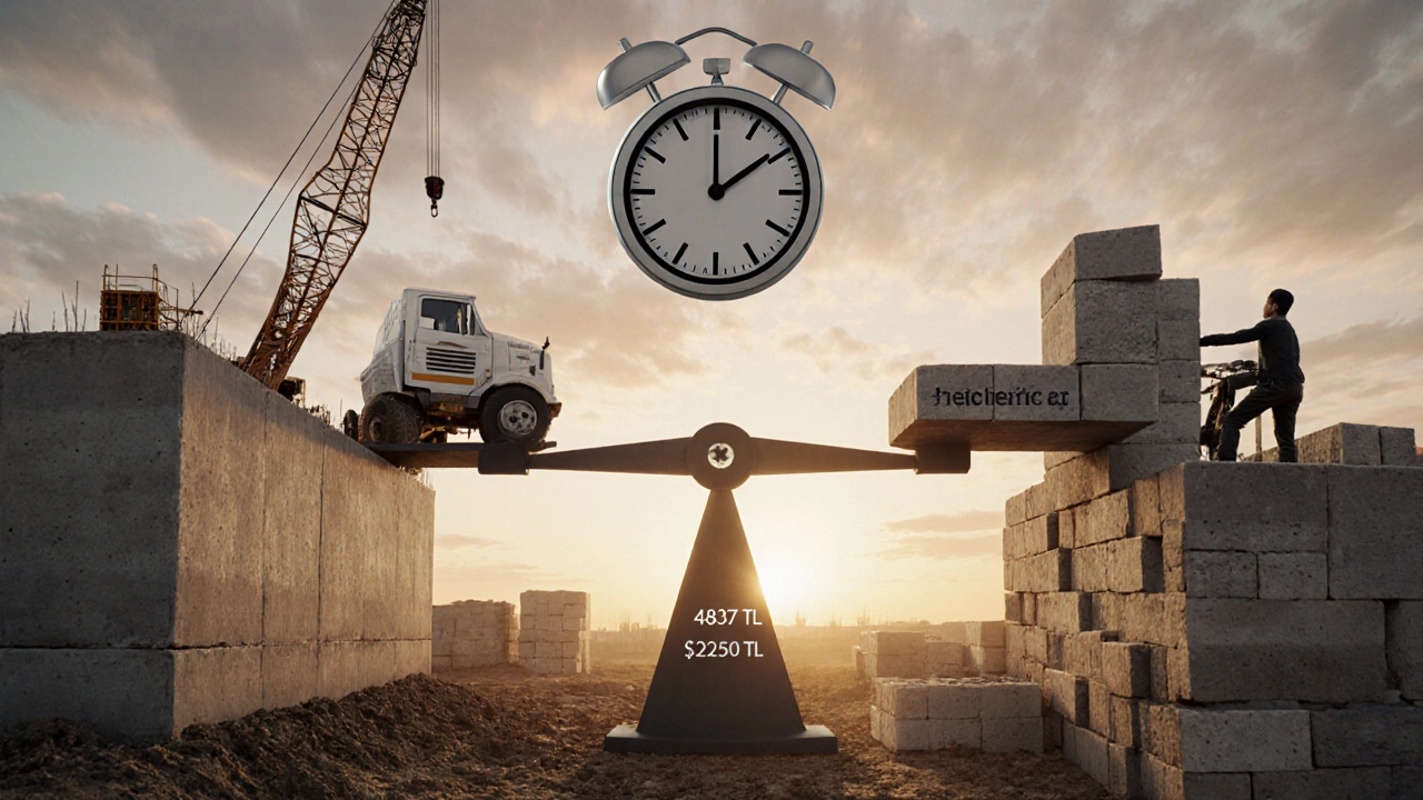 Beton duvar ve blok duvar maliyet karşılaştırması.