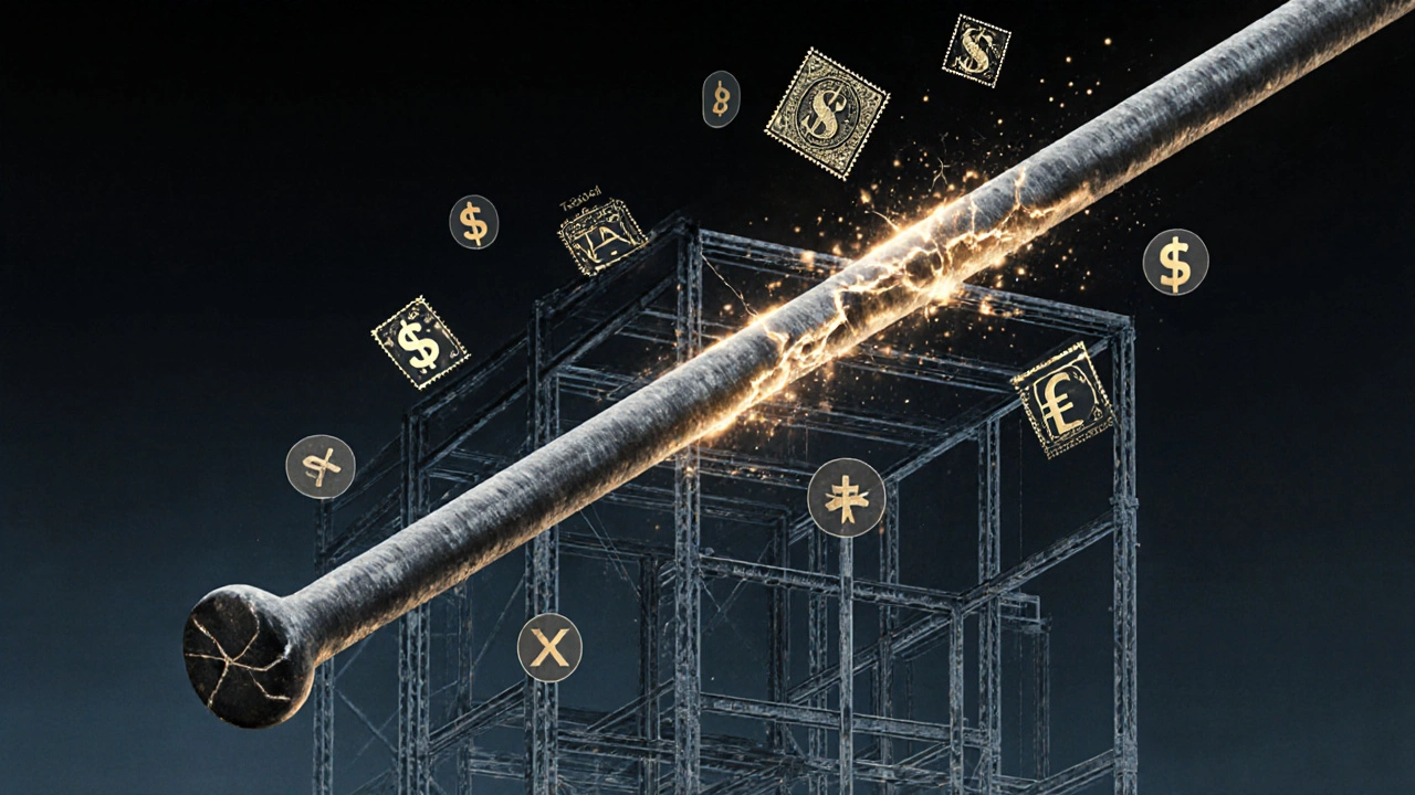 Kaliteli ve kalitesiz demirin karşılaştırılması: biri sağlam yapıya dönüşüyor, diğeri çatlıyor