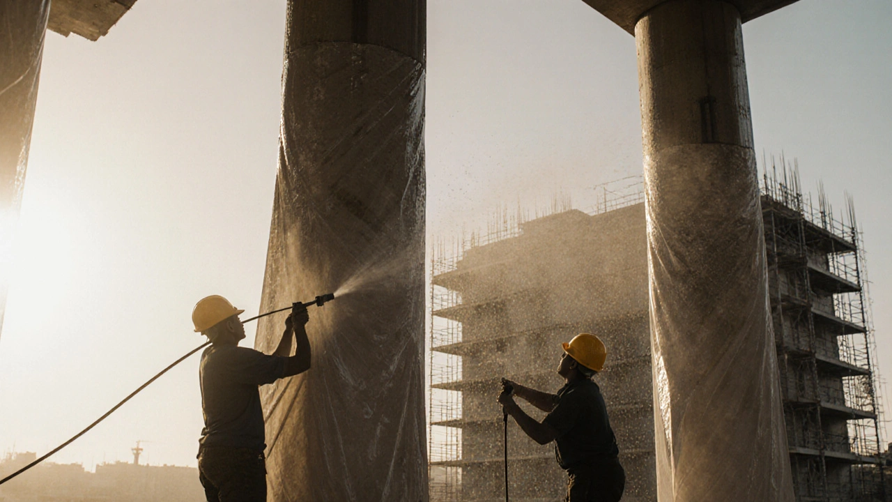 Kolon betonu sulanır mı? Doğru bakımı ve dayanım için neler yapmalısınız?