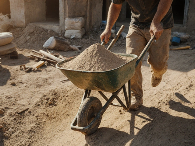 1 El Arabası Kaç m³ Kum Alır? İnşaatta Kum Taşıma Hesaplamaları