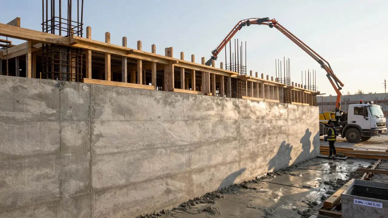 Beton duvarın metrekaresi ne kadar? Hazır beton maliyeti ve fiyat detayları 2025