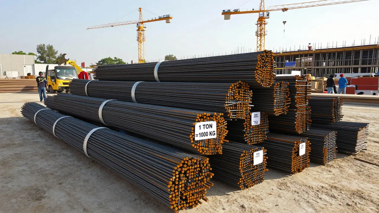 1 Ton Kaç Kilodur? İnşaat Demiri Satın Alırken Bilmeniz Gereken Temel Ölçüler