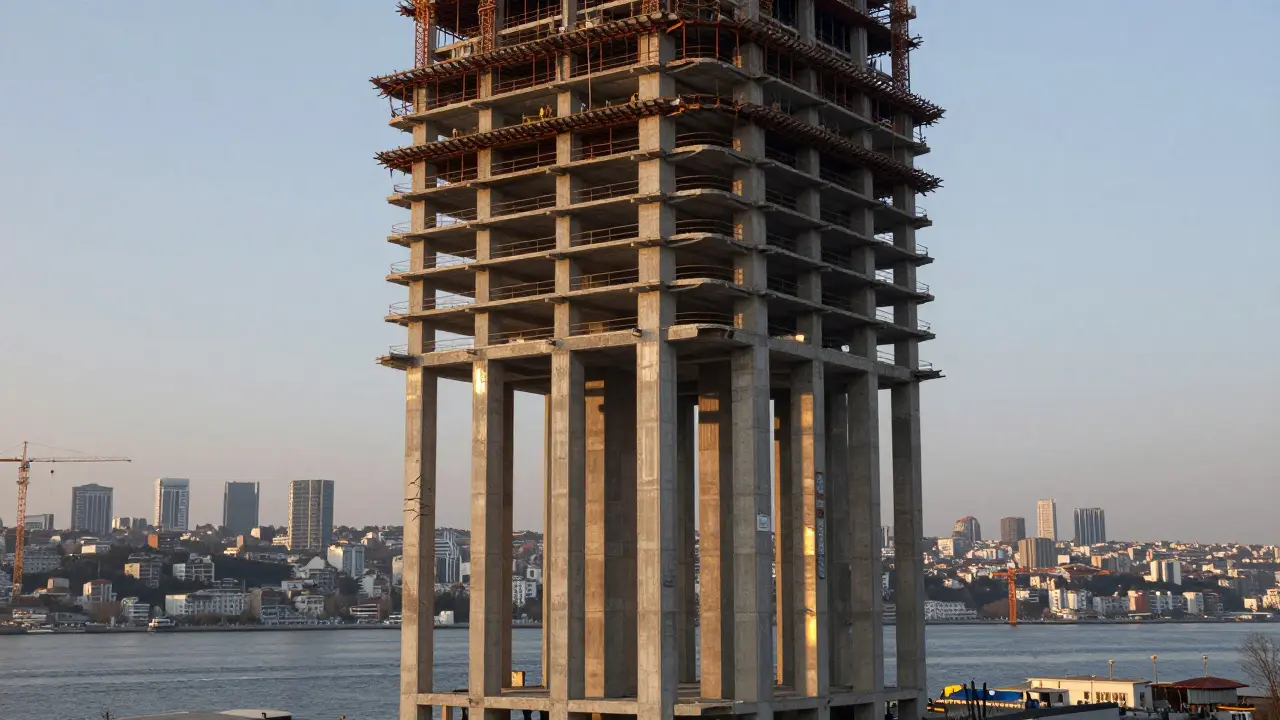 C80 Beton Nerede Kullanılır? Yüksek Dayanımlı Betonun Uygulama Alanları