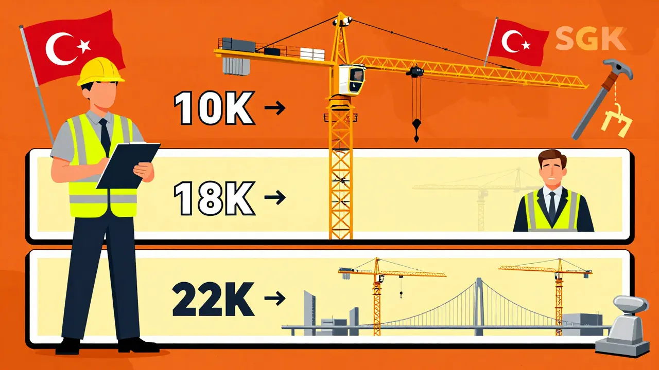 Kule görevlisi mesleğinde ilerleme: eğitimli operatörden yönetici operatöre geçiş gösteriliyor.