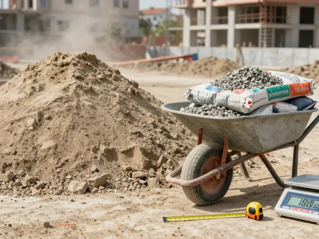 1 Metreküp Beton Kaç Ton Kum Gider? Tam Hesaplama ve Malzeme Detayları