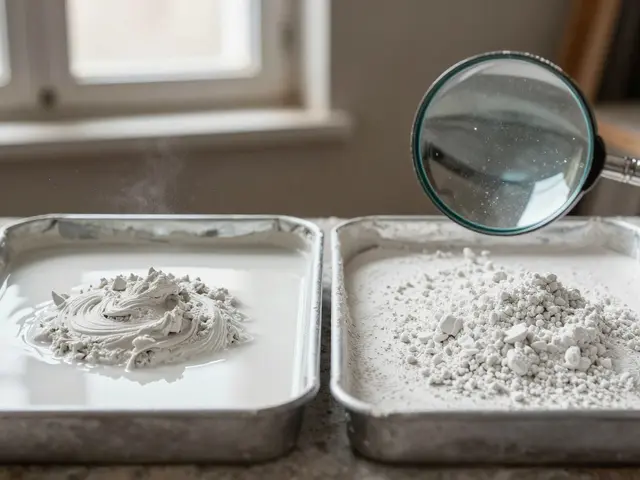 Beyaz çimento ile alçı nasıl ayırt edilir? Temel farklar ve pratik ipuçları